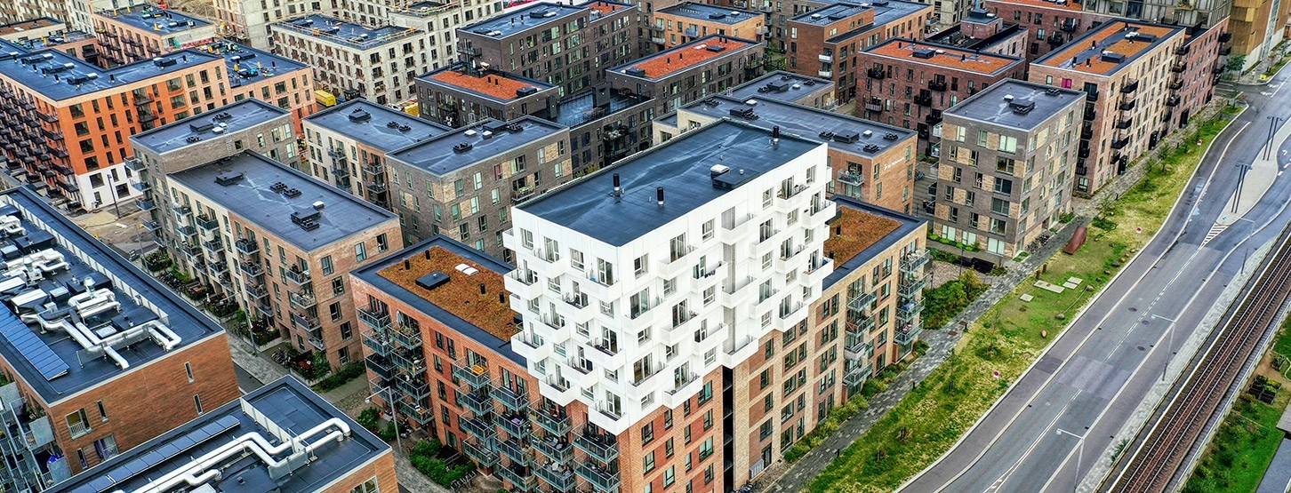Alment boligbyggeri i Bella Kvarter Nord, København